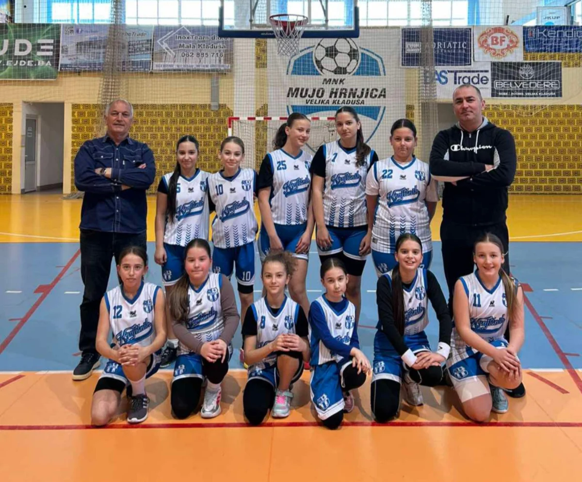 Kantonalna košarkaška liga: Pobjeda mladih košarkašica Krajišnika