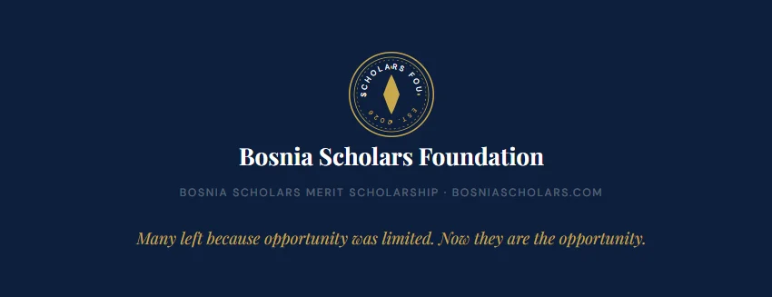 Bosnia Scholars Foundation: Konkurs za stipendije za studente u BiH