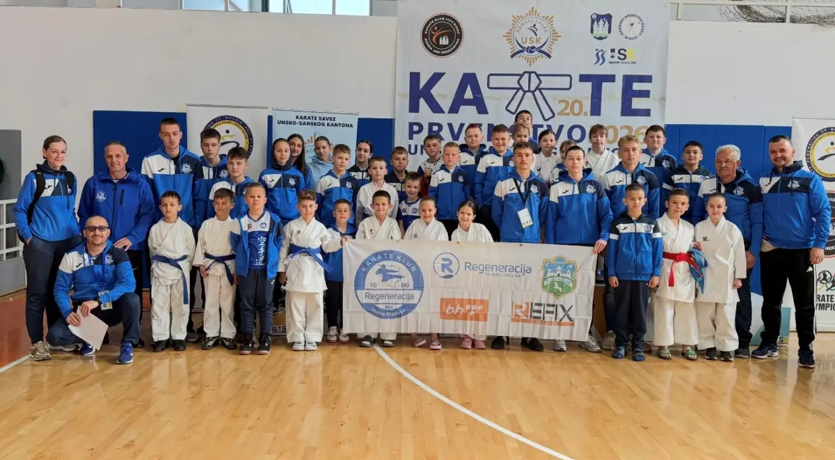 Velikokladuški karate klubovi ostvarili zapažene rezultate, KK Regeneracija odbranila titulu prvaka USK-a