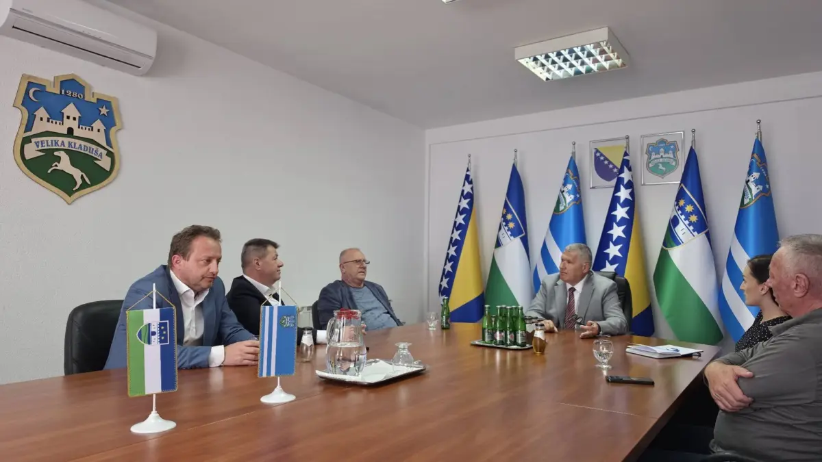 Predsjednik VTK BiH Ahmet Egrlić boravio u posjeti Velikoj Kladuši