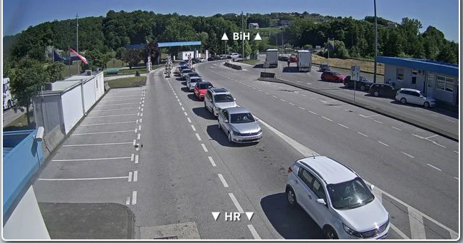 HAK kamere ponovo u funkciji: Vozači mogu pratiti stanje na graničnim prijelazima