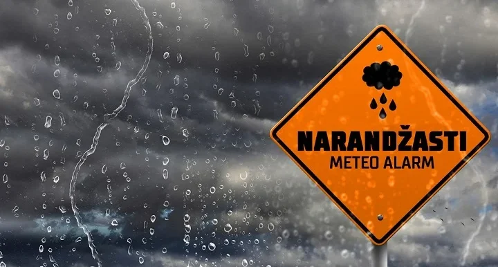 Narandžasto upozorenje za Krajinu i Hercegovinu, građanima upućen apel na oprez