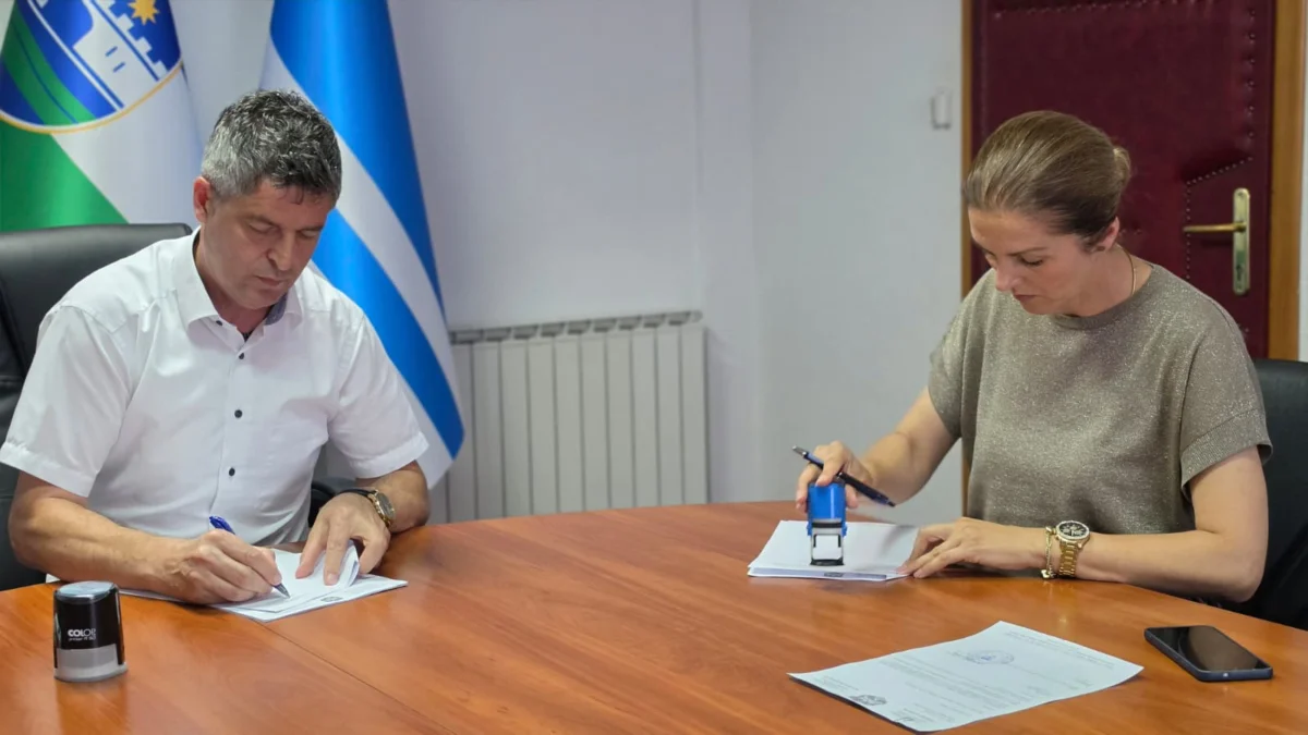 Potpisan ugovor za radove na putu Brezovo Polje, dionica I u MZ Glinica