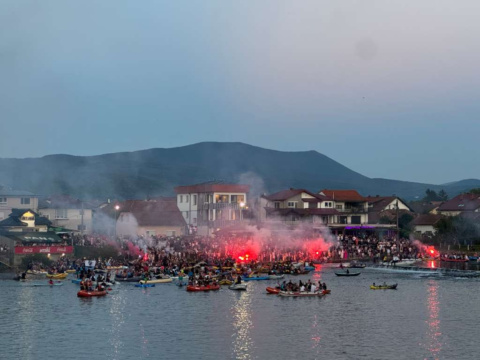 Spektakularan doček u Bihaću za učesnike 52. Internacionalne Una regate