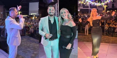 Elvis Mešinović i Lara Brizić kladuškoj publici podarili noć za pamćenje