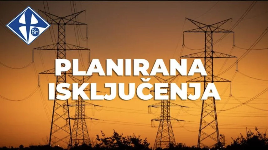 Najavljeni prekidi u elektronapajanju za 28. i 30. juli