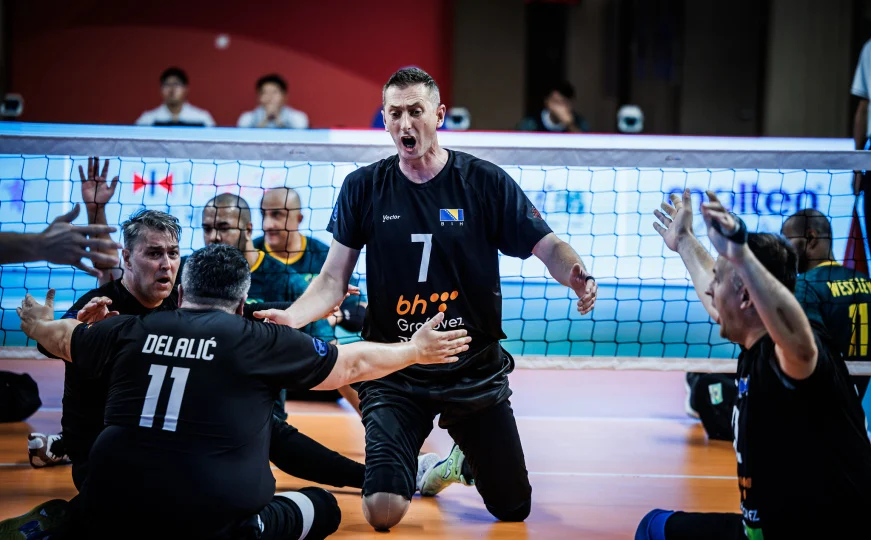 Veliko bravo: Bh. reprezentacija u sjedećoj odbojci u finalu Svjetskog prvenstva!