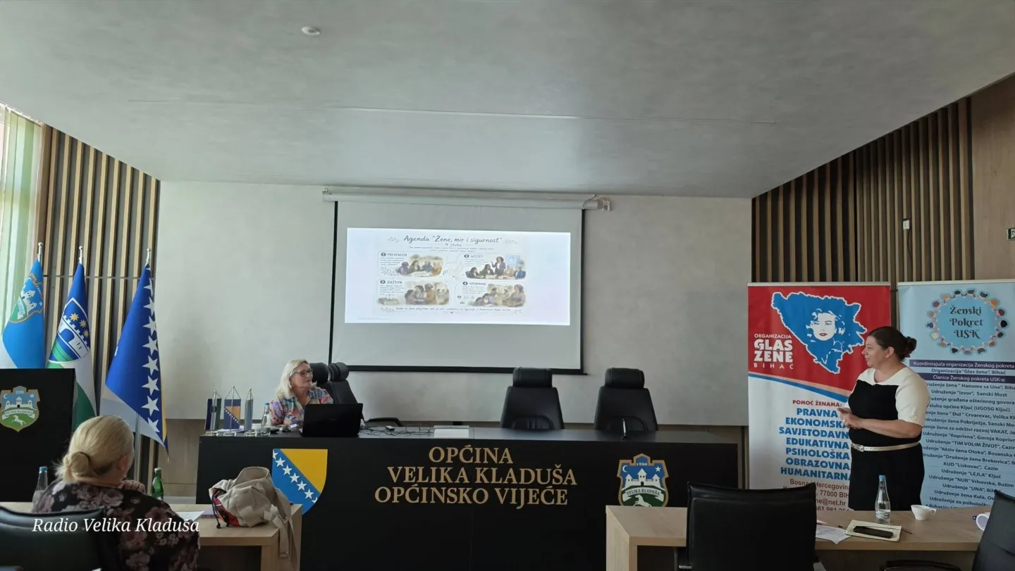 Radionica u Velikoj Kladuši o ulozi žena u izgradnji mira i sigurnosti