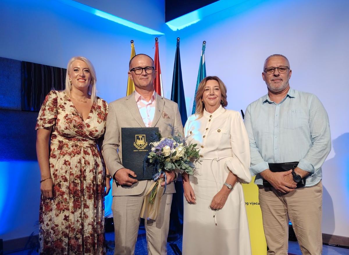 Priznanje za predanost i zajedništvo: Denis Beganović dobitnik Nagrade Grada Crikvenice