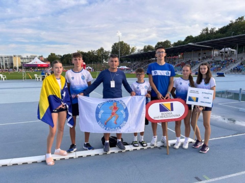 Mladi atletičari AK Krajišnik nastupaju na Evropskim atletskim igrama u Brnu
