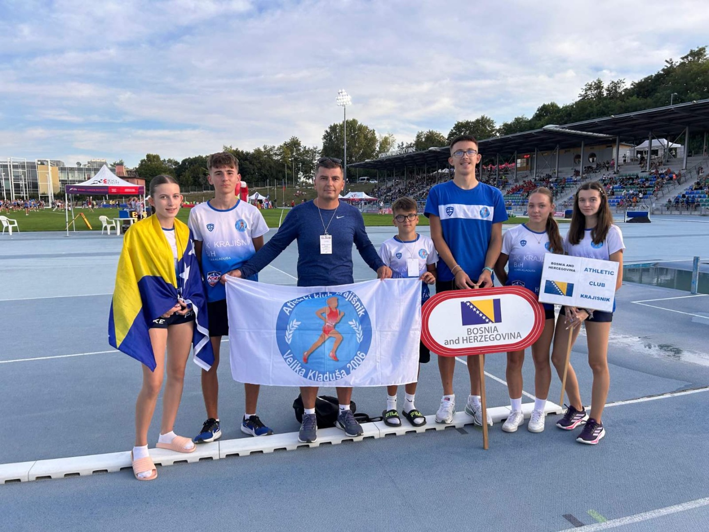 Mladi atletičari AK Krajišnik nastupaju na Evropskim atletskim igrama u Brnu