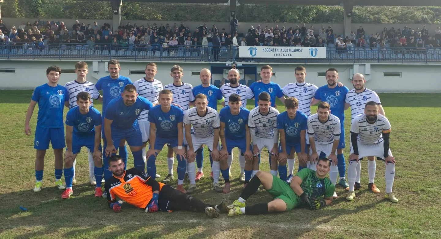 NK Mladost Vrnograč slavio u lokalnom derbiju rezultatom 5:1: Hat-trick Anesa Mašinovića za uvjerljivu pobjedu!