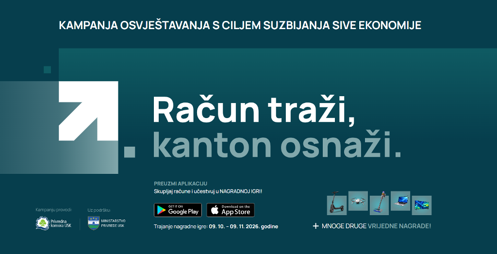 Pokrenuta kampanja osvještavanja građana “Račun traži, kanton osnaži”